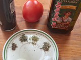 Ensalada de tomate y cebolla