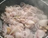 A picture of step 1 of Shahi Paneer.