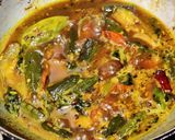 A picture of step 4 of Sabzi Khatta meetha (sweet and tangy Vegetable stew).