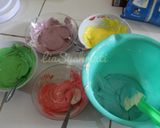 Foto langkah ke 5 dari resep Lidah Kucing Rainbow.