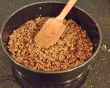 Vanilla / Peanut Butter Ice Cream Cake with a Crispy Crust and Whipped Cream Topping With Creamy Crispy Chicolate Bark recipe step 6 photo