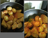 Foto langkah ke 3 dari resep Gulai Kacang Panjang Telur Tahu.