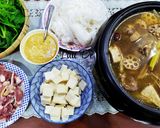 Hình bước làm 3 của món Lẩu Dê