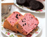 Foto langkah ke 9 dari resep Strawberry Oreo Milk Chiffon Cake .Krucils pasti suka.