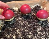 Foto del paso 6 de la receta: Mona de chocolate blanco y oreo Pokémon