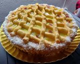 Foto del paso 8 de la receta: Pastafrola con Crema Pastelera y Corazón de Membrillo