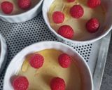 Une image de l'étape 3 de °Crème caramel aux framboises°.