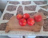 Foto del paso 1 de la receta: Tomates rellenos con atún y puré 🍅🍅