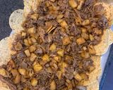 Hình bước làm 4 của món Nacho Heo Xé & Dứa Chua Ngọt - Pulled Pork & Caramelized Pineapple Nachos