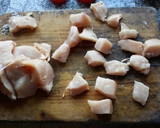 Foto del paso 2 de la receta: Croquetas de papa más trocitos de pollo