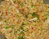 ट्रिरंगी फ्राइड राइस (tirangi fried rice recipe in Hindi) रेसिपी चरण 10 फोटो