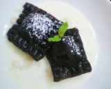 A picture of step 31 of Chocolate Ravioli with Khoya Filling.