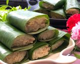 Foto langkah ke 8 dari resep Lemper Ayam ala Tiger Kitchen.