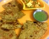 Churi Paratha with Peas-Paneer Curry recipe step 8 photo
