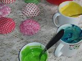 Cupcakes Arcoiris (Sin Manteca)