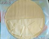 Foto del paso 2 de la receta Empanada de jamón york & queso en lonchas