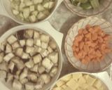صورة لخطوة 3 من وصفة طبقات الأرز بالخضار على طريقتي♡
