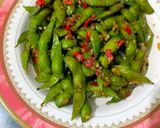Foto langkah ke 13 dari resep Spicy Garlic Edamame.