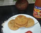 A picture of step 9 of Walnut & Moong stuffed Kachori.