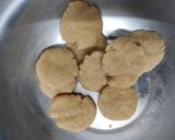 A picture of step 3 of Churma  gur Ladoo / churma laddu with Jaggery.