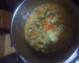 Foto del paso 2 de la receta: Potaje de col con garbanzos y sacramentos en olla express