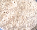 A picture of step 9 of Gol roti /chapati.