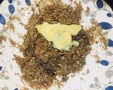 A picture of step 1 of Oreo biscuit dry fruits modak.