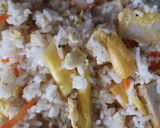 Gambar langkah 6 resipi Nasi Goreng Nanas Sempoi.