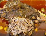 A picture of step 4 of Leg of lamb slow-cook.