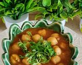 A picture of step 7 of Chickpeas Punjabi Style / Punjabi Chole.