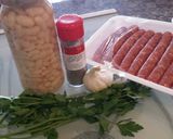 Foto del paso 1 de la receta Judías blancas rápidas con salchichas