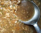 A picture of step 6 of Chicken and Pepper Soup.
