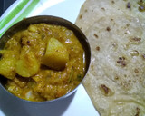 உருளை கிழங்கு குருமா🥔/potato/ ரெசிபி ஸ்டேப் 4 புகைப்படம்