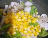 पालक कॉर्न राइस (Palak corn rice recipe in Hindi) रेसिपी चरण 3 फोटो