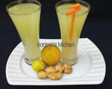 A picture of step 1 of Ginger lemonade.