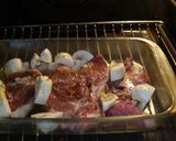 Foto del paso 3 de la receta: Cordero al horno con champiñones