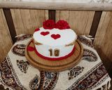 عکس مرحله 14 از دستور کیک سالگرد ازدواج و خمیر ژلارد