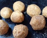 Foto del paso 3 de la receta: Falsos knedles - mini ciruela envuelta en masa de garbanzo
