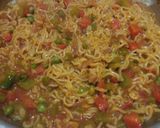 A picture of step 2 of Maggi masala.