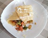Foto del paso 4 de la receta: Crepa salada de vegetales 🥦🥕🥔