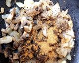 A picture of step 4 of My Sausage Mushroom & New potatoes Casserole 💙💙.