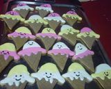 Foto del paso 4 de la receta: Masitas decoradas en forma de helado