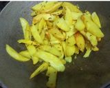 आलू भुजिया (aloo bhujiya recipe in Hindi) रेसिपी चरण 3 फोटो