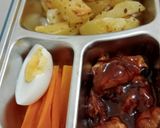 Foto langkah ke 3 dari resep Ayam BBQ saos homemade (bekal sekolah).