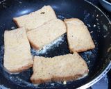 รูปขั้นตอนการทำที่ 3 ของ French Toast with Bacon อาหารเช้าง่ายๆ