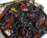 Foto langkah ke 5 dari resep Cumi Hitam Pedas Manis.