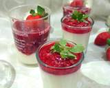 Cara Membuat 8 Lychee Pannacotta Strawberry sauce 7