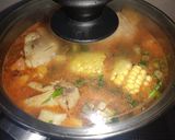 Foto del paso 7 de la receta: Caldo de pollo con viandas y maíz