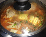 Foto del paso 7 de la receta: Caldo de pollo con viandas y maíz