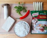 Hình bước làm 1 của món CƠM chiên sả